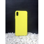 ProKılıf iPhone Xs Max Simli Parlak Silikon Kılıf Sarı - 1