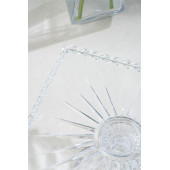 Glamis Linea Model Cam Ayaklı Kare Kek ve Pasta Sunumluk - 1