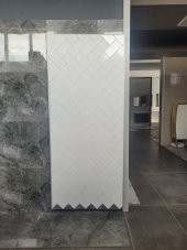 SERAMİKSAN GLOSSY BEYAZ 10*20CM 2.KALİTE ENDÜSTRİYEL SERAMİK 0.92M2 1 KUTU - 3
