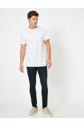 Erkek İndigo Jean Pantolon 21kam43546ld - 1