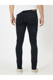 Erkek İndigo Jean Pantolon 21kam43546ld - 3