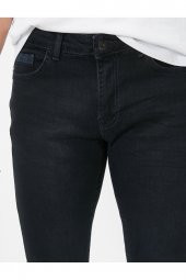 Erkek İndigo Jean Pantolon 21kam43546ld - 4