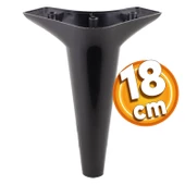 Aspen Lüks Mobilya Kanepe Koltuk Tv Ünitesi Konsol Yükseltici Ayağı Ayakları 18 Cm Siyah Ayak - 1