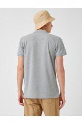 Basic Polo Yaka Tişört - 4