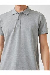 Basic Polo Yaka Tişört - 5