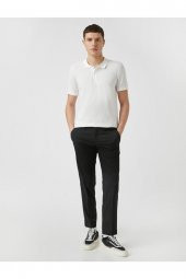 Basic Polo Yaka Tişört - 8