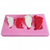 SİLİKON KALIP BEBEK AYAĞI - 1