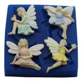 SİLİKON KALIP 4 LÜ MELEK - 1