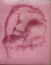 SİLİKON KALIP BEBEK SEPETTE - 1