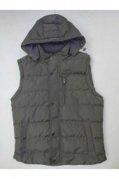 BLUESMODA STAFF İÇİ POLARLI KAPÜŞONLU YELEK - 6