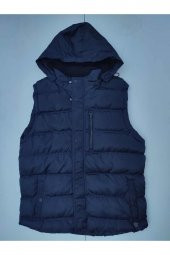 BLUESMODA STAFF İÇİ POLARLI KAPÜŞONLU YELEK - 10