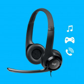 LOGİTECH H390 USB KULAKLIK-SİYAH 981-000406 - 7