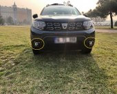 FAMS OTO AKSESUAR Dacia Duster Krom Sis Çerçevesi 2 prç. 2018 ve üzeri P.Çelik thumbnail 1