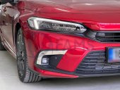 Leonacs Fams Otomotiv Honda Civic Krom Sis Farı Çerçevesi 2 parça 2021 ve üzeri Paslanmaz Çelik - 1