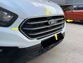 Leonacs Fams Otomotiv Ford Custom Ön Panjur Çerçevesi 4 parça 2018 ve üzeri Paslanmaz Çelik - 1