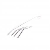 Leonacs Fams Otomotiv Renault Megane 4 Krom Ön Tampon Alt Çıtası 7 Parça 2015-2020 Paslanmaz Çelik - 1