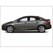 Leonacs Fams Otomotiv Focus 3 Sedan Krom Cam Çıtası 8 parça 2010-2018 arası Paslanmaz Çelik - 2