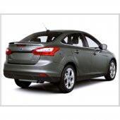 Leonacs Fams Otomotiv Focus 3 Sedan Krom Cam Çıtası 8 parça 2010-2018 arası Paslanmaz Çelik - 3