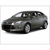 Leonacs Fams Otomotiv Focus 3 Sedan Krom Cam Çıtası 8 parça 2010-2018 arası Paslanmaz Çelik - 4