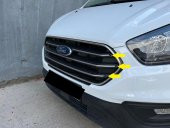 Leonacs Fams Otomotiv Ford Custom Krom Ön Panjur 4 parça 2018 ve üzeri Paslanmaz Çelik - 2