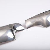 Leonacs Fams Otomotiv Renault Megane 2 Krom Ayna Kapağı 2 parça 2002-2009 arası Paslanmaz Çelik (YARIM) thumbnail 2