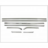 Leonacs Fams Otomotiv Focus 3 Sedan Krom Cam Çıtası 8 parça 2010-2018 arası Paslanmaz Çelik - 5