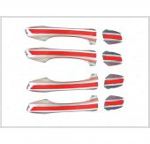 Leonacs Fams Otomotiv Skoda SUPERB Krom Kapı Kolu 4 Kapı 2015 ve üzeri Paslanmaz Çelik thumbnail 5