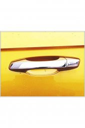 Leonacs Fams Otomotiv VW T-Roc Krom Kapı Kolu 4 Kapı 2017 ve Sonrası Paslanmaz Çelik thumbnail 3