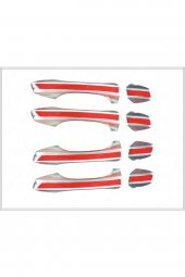 Leonacs Fams Otomotiv VW T-Roc Krom Kapı Kolu 4 Kapı 2017 ve Sonrası Paslanmaz Çelik thumbnail 6