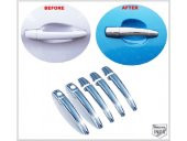 Leonacs Fams Otomotiv Fiat Scudo Krom Kapı kolu 5 Kapı 2007-2016 arası Paslanmaz Çelik (ÇİFT DELİK) thumbnail 3