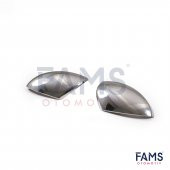 Leonacs Fams Otomotiv Renault Megane 4 Krom Ayna Kapağı 2 parça 2015 ve üzeri Paslanmaz Çelik - 3
