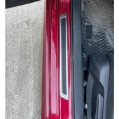 Leonacs Fams Otomotiv Citroen Berlingo Krom+Karbon Kapı Eşik Koruması 4 parça 2008-2012 arası uyumlu - 1