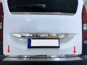 Leonacs Fams Otomotiv Opel Combo 4 Krom Bagaj Alt Çıtası 2018 Üzeri Paslanmaz Çelik - 1