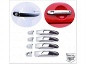 Leonacs Fams Otomotiv VW T6 Transporter Krom Kapı Kolu 4 Kapı 2015 ve üzeri Paslanmaz Çelik thumbnail 1