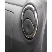 FAMS OTO AKSESUAR Dacia Lodgy Krom Havalandırma Çerçeve 4 Parça 2012 Üzeri Paslanmaz Çelik thumbnail 1