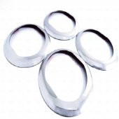 FAMS OTO AKSESUAR Dacia Lodgy Krom Havalandırma Çerçeve 4 Parça 2012 Üzeri Paslanmaz Çelik thumbnail 2