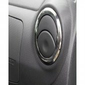 FAMS OTO AKSESUAR Dacia Duster Krom Havalandırma Çerçevesi 4 Parça 2010-2018 Arası Paslanmaz Çelik thumbnail 2