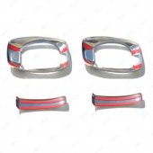 FAMS OTO AKSESUAR Citroen Jumper Krom Kapı Kolu+Çerçeve 2 Kapı 2006 Üzeri Paslanmaz Çelik thumbnail 4