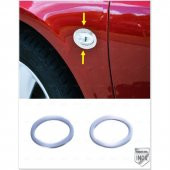 FAMS OTO AKSESUAR Citroen C3 Picasso Krom Sinyal Çerçeve 2 Parça 2010 Üzeri Paslanmaz Çelik thumbnail 1