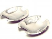 FAMS OTO AKSESUAR Seat Leon Krom Dış Kapı Kolu Tası  2 Kapı  1999-2012 arası Paslanmaz Çelik - 1