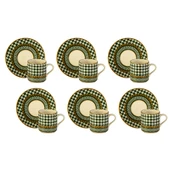 Vitale Sahra 6'lı Kahve Fincanı Takımı MTFK.0068 thumbnail 1