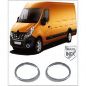 FAMS OTO AKSESUAR Nissan NV400 Krom Sis Çerçevesi 2 Parça 2011 ve Üzeri Paslanmaz Çelik - 1