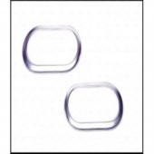 FAMS OTO AKSESUAR Mercedes Smart W453 Krom İç Kapı Kolu Çerçeve 2 Kapı 2014 ve Üzeri Paslanmaz Çelik thumbnail 2