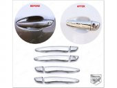 FAMS OTO AKSESUAR Opel Combo E Krom Kapı Kolu 4 Kapı 2019 ve üzeri Paslanmaz Çelik thumbnail 2