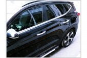 FAMS OTO AKSESUAR Hyundai Tucson Krom Cam Çıtası 6 prç. 2015-2019 arası Paslanmaz Çelik - 2