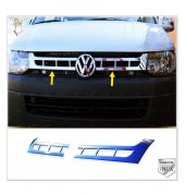 FAMS OTO AKSESUAR VW T5 Transporter Krom Ön Panjur 2 prç. 2010-2015 P. Çelik - 1