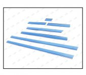 FAMS OTO AKSESUAR VW T5 Multivan Krom Yan Kapı Çıtası 7 prç 2004-2015 P.ÇELİK (UZUN ŞASE) - 2