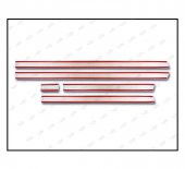 FAMS OTO AKSESUAR VW T5 Multivan Krom Yan Kapı Çıtası 5 prç 2004-2015 P.ÇELİK (KISA ŞASE) - 3