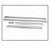 FAMS OTO AKSESUAR VW T5 Caravelle Krom Yan Kapı Çıtası 5 prç 2004-2015 P.ÇELİK (KISA ŞASE) - 2