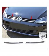 FAMS OTO AKSESUAR VW Golf 7 Krom Ön Panjur 2 Prç. 2013 Üzeri P.ÇELİK  (Comfortline) thumbnail 1